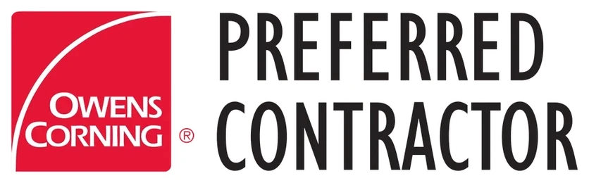 Owens Corning Preferred Contractor badge