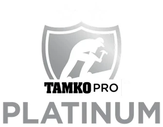 TAMKO Platinum Certified Contractor badge