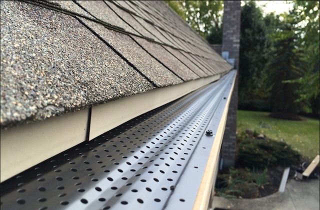 Micro-mesh gutter guard system - Impact Exteriors Colorado